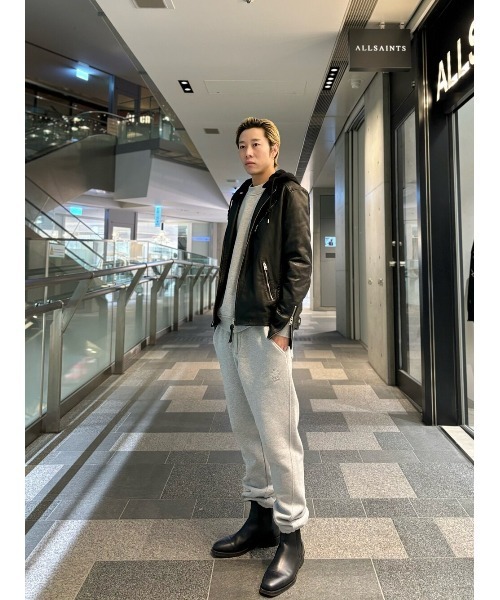 オールセインツ-ALLSAINTS-イレギュラードルマンスウェット ALLSAINTS（オールセインツ） トレーナー スウェット メンズ