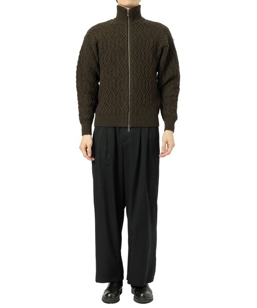 Juha（ユハ） セーター ニット 「JUHA/ユハ」CABLE DRIVERS KNIT 