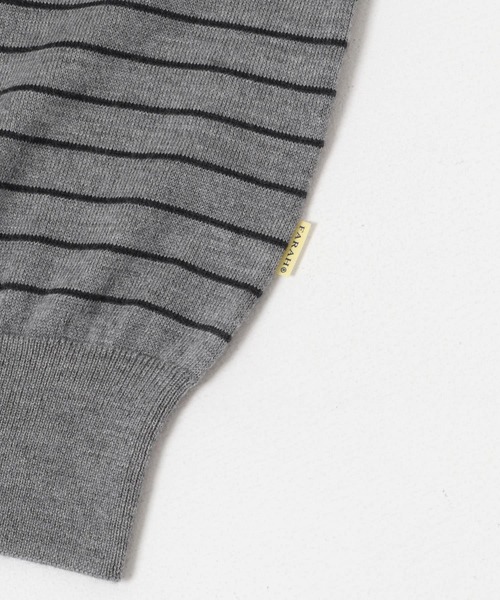 【新品未使用】M ファーラー　FARAH スウェット　トレーナー FARAH トレーナー スウェット FARAH High Gauge Striped Crew