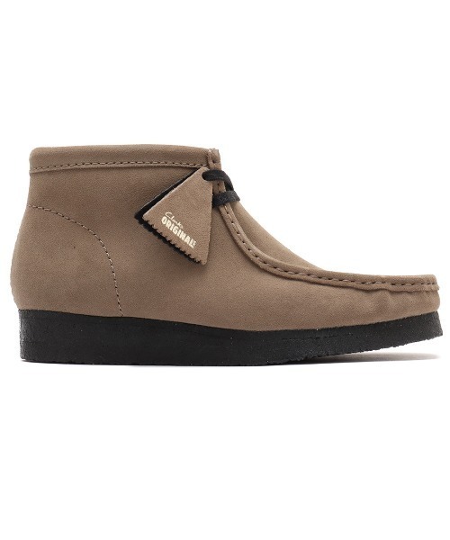 靴 Clarks Wallabee Boot Dark Grey Sde Clarks | Clarks Wallabee Boot-Dark Grey Suede | Boots