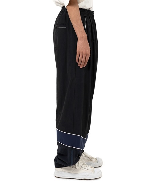 MAISON MIHARA YASUHIRO パンツ Nylon Track Pants メンズ