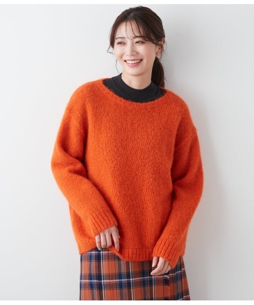 NEWYORKER（ニューヨーカー） ニット セーター アルパカナイロン天竺