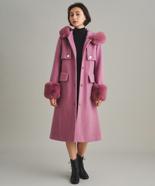 「GRACE CONTINENTAL」 コート 36 ベージュ レディース_画像3