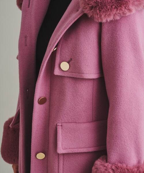 「GRACE CONTINENTAL」 コート 36 ベージュ レディース_画像4