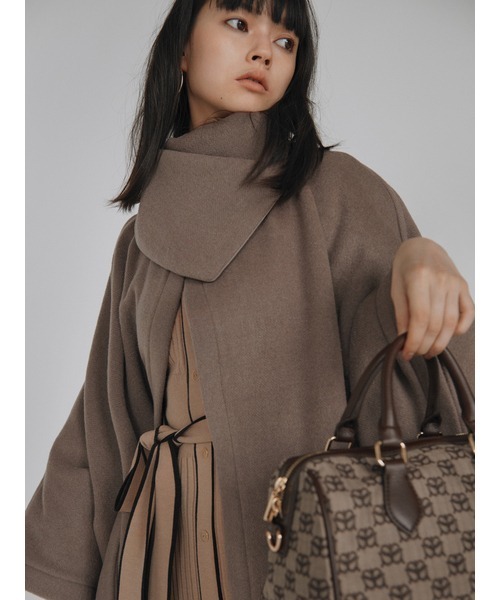 SNIDEL（スナイデル） ポンチョコート FREE ブラウン レディース