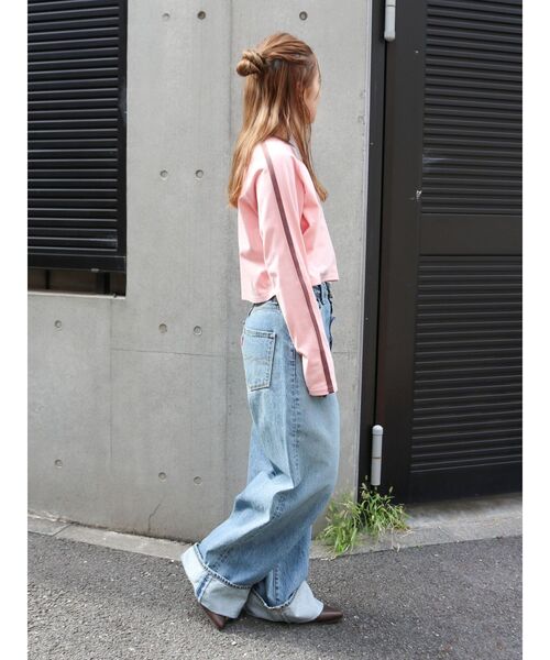 アングリッド  サイドスリットロングシャツ  新品 Ungrid サイドスリットロングシャツ（モカ） -ファッション通販