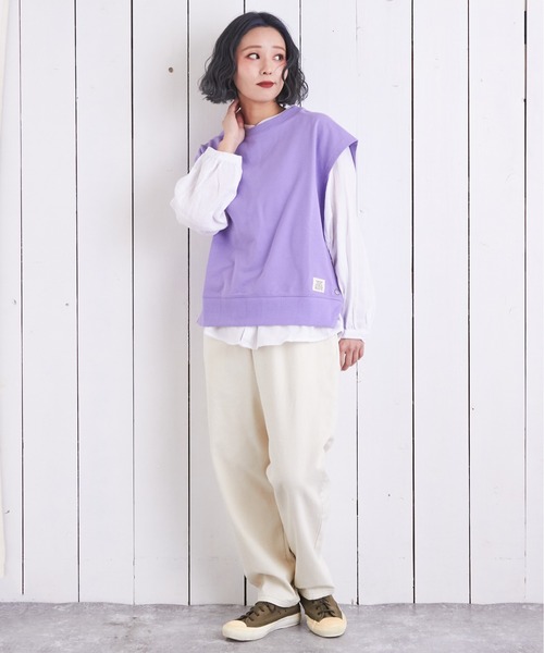 パンツ C CUBE SUGAR パンツ ピーチツイルワークパンツ レディース
