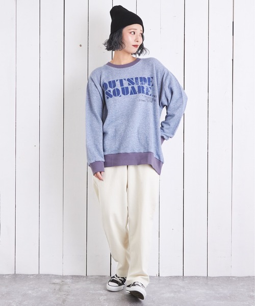 パンツ C CUBE SUGAR パンツ ピーチツイルワークパンツ レディース