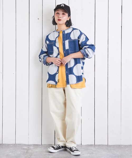 パンツ C CUBE SUGAR パンツ ピーチツイルワークパンツ レディース