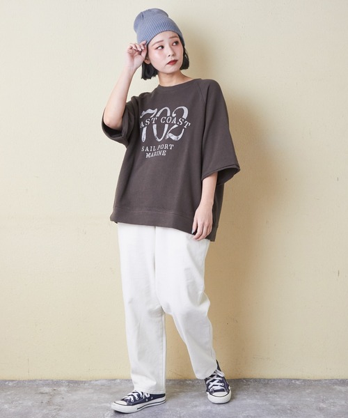 パンツ C CUBE SUGAR パンツ ピーチツイルワークパンツ レディース