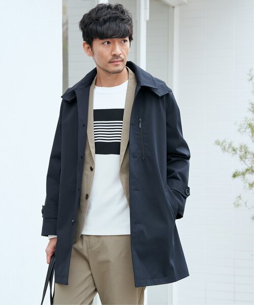 IKKA LOUNGE ステンカラーコート コート 「雑誌MonoMax4月号掲載」撥水