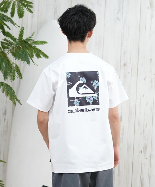 クイックシルバー Quiksilver 半袖ラッシュガード/Tシャツ XL Quiksilver ラッシュガード 「ムラサキスポーツ限定」QUIKSILVER