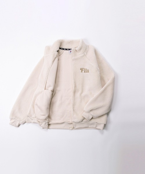 FILA（フィラ） ジップアップブルゾン M チャコール レディース