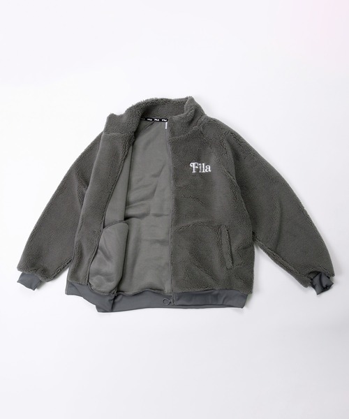 FILA（フィラ） ジップアップブルゾン M チャコール レディース
