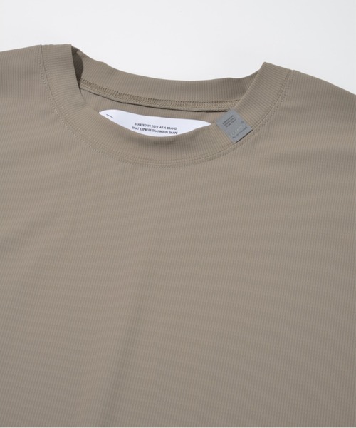 SUPERTHANKS tシャツ 「吸水速乾性」ワンポイントプリントクルー