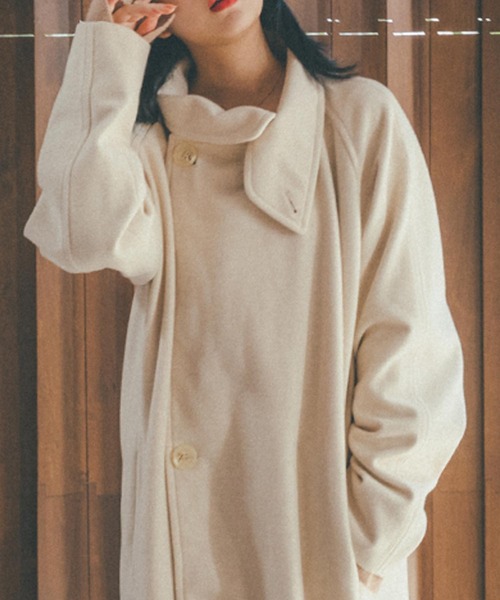 「Isn't She?」 チェスターコート FREE ブラック レディース_画像4