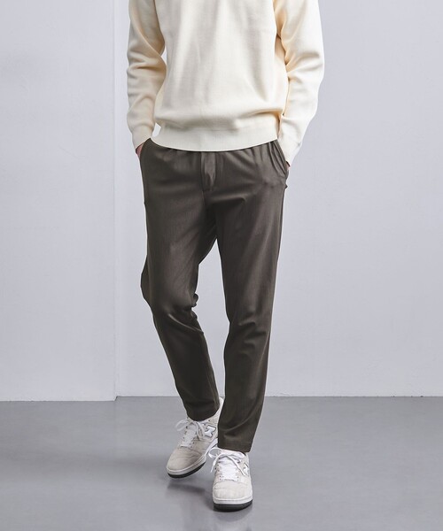 UNITED ARROWS パンツ オールギャザー スリム イージーパンツ