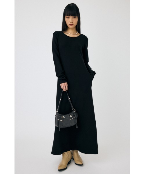 MOUSSY（マウジー） ワンピース BACK OPEN マキシドレス : ZOZOTOWN