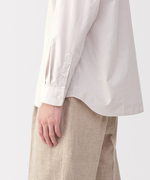 MUJI Labo シャツ 「MUJI Labo」紳士 ポプリンレギュラーカラー