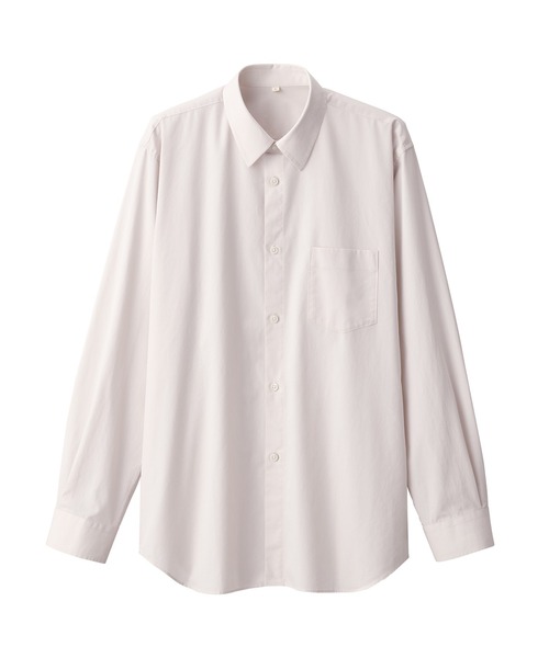 MUJI Labo シャツ 「MUJI Labo」紳士 ポプリンレギュラーカラー