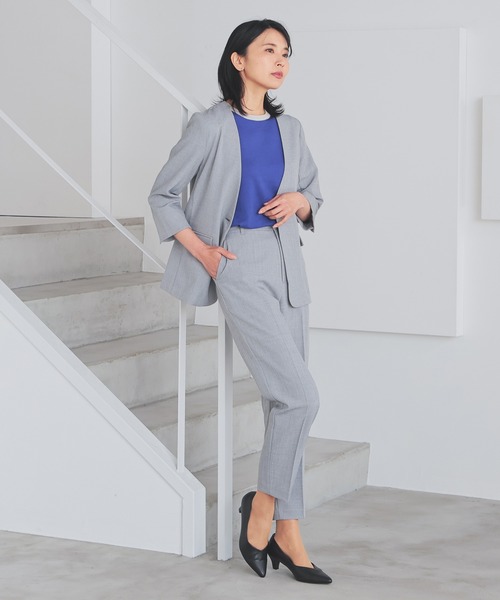 バジーレ28 ノーカラージャケット　 【極美品】 BASILE28 (バジーレ28) | Precious Mild / プレシャスマイルド