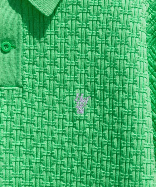 Huf ダークグリーン ポロシャツ 1984刺繍XL ハフ