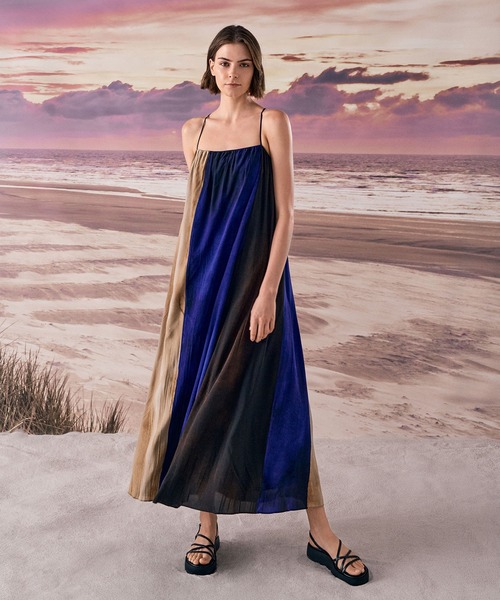チャールズアンドキース アシメトリック プラットフォームサンダル 36 CHARLES ＆ KEITH（チャールズ&キース） 厚底 サンダル アシメトリック