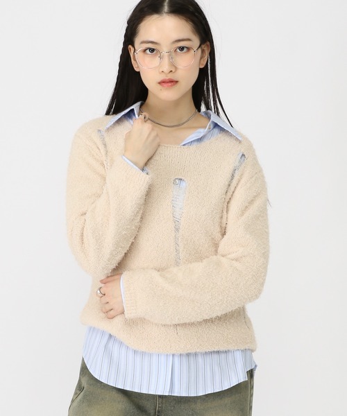 projectR ニット 3.3 FIELD TRIP ニット セーター 3.3 Field Trip／マフラーツキ