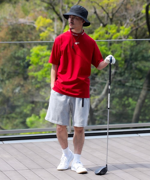 未使用 メルフ ビームスゴルフ コラボ 速乾ストレッチ Tシャツ
