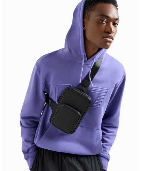 エンポリオアルマーニ ショルダーバッグ リアルレザー 本革 紫 パープル EMPORIO ARMANI アルマーニ ハンドバッグ ショルダー 紫 2way - メルカリ