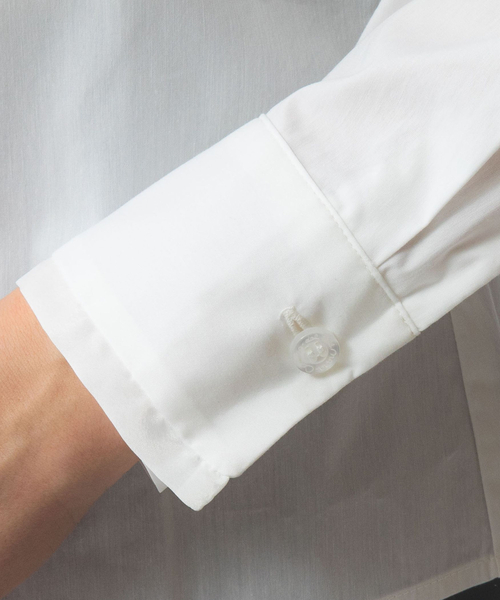 【NARACAMICIE】衿フリルブロード長袖シャツ NARACAMICIE｜衿フリルブロード長袖シャツ | Rakuten Fashion