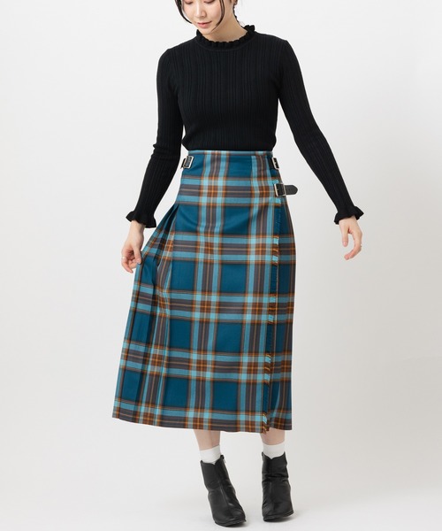 O'NEIL of DUBLIN（オニールオブダブリン） ロングスカート 12 ブルー