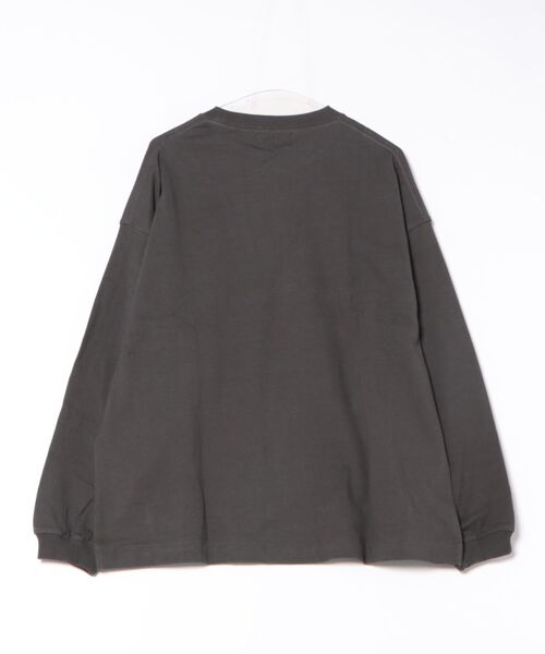 tシャツ 「SUNNY SMITH」Smith Signature ワンポイント刺繍ロングスリーブTシャツ レディース メンズ Sunny Smith tシャツ 「SUNNY SMITH」Smith Signature ワン
