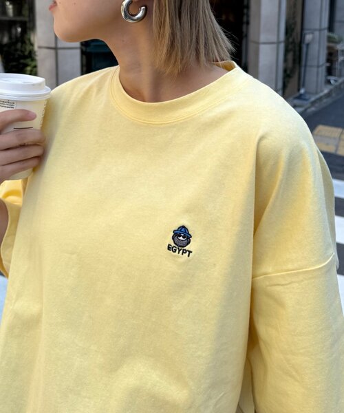 tシャツ 「ojisan」ユニセックスワンポイントサガラ刺繍半袖Tee メンズ レディース | CIAOPANIC TYPY | 16