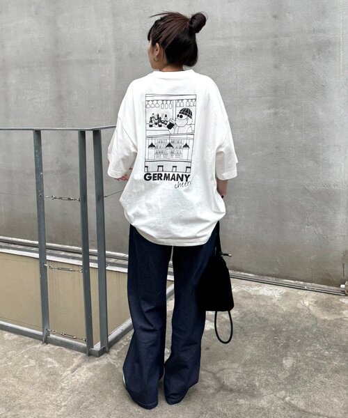 CIAOPANIC TYPY tシャツ 「ojisan」ユニセックスワンポイント
