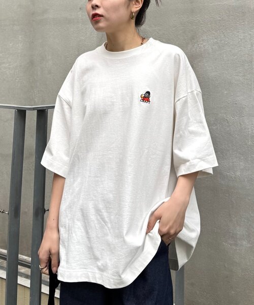 CIAOPANIC TYPY tシャツ 「ojisan」ユニセックスワンポイント