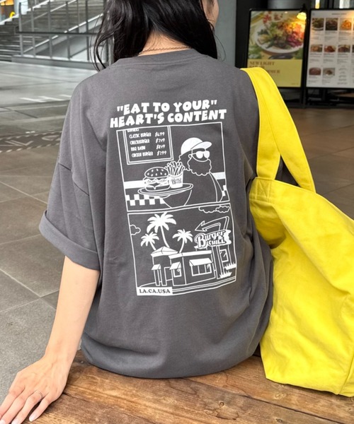 tシャツ 「ojisan」ユニセックスワンポイントサガラ刺繍半袖Tee メンズ レディース | CIAOPANIC TYPY | 04