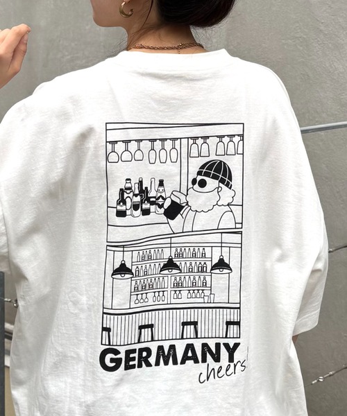 tシャツ 「ojisan」ユニセックスワンポイントサガラ刺繍半袖Tee メンズ レディース | CIAOPANIC TYPY | 03