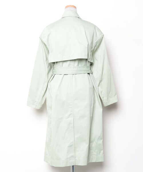 「Dot＆Stripes CHILD　WOMAN」 コート FREE グリーン レディース_画像2