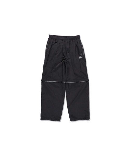 WIND AND SEA 19AW WDS 黒 ウインダンシー パンツ WIND AND SEA（ウィンダンシー） パンツ Piping 2Way Track Pant