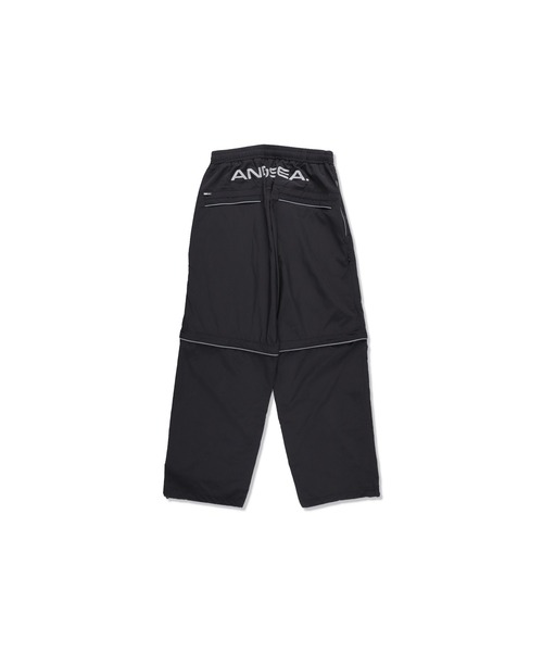 WIND AND SEA 19AW WDS 黒 ウインダンシー パンツ WIND AND SEA（ウィンダンシー） パンツ Piping 2Way Track Pant