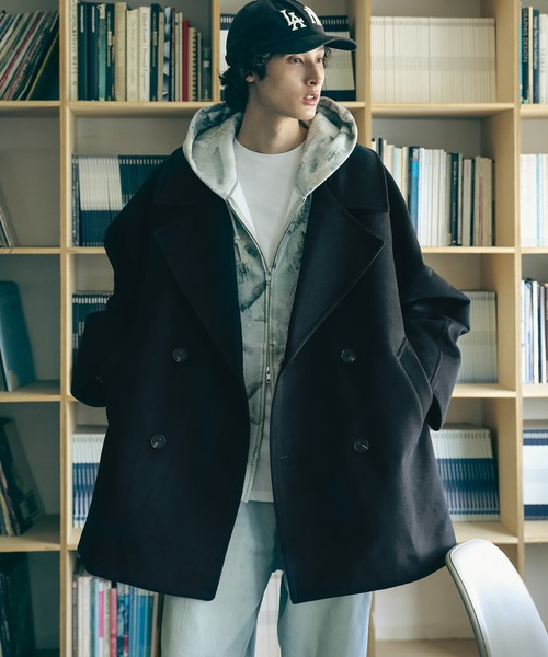 Ｌサイズ【ほぼ未使用】ショット×クライミー メタルボタン ピーコート Bleme ピーコート L カーキ メンズ : ZOZOTOWN Yahoo!店 - 通販