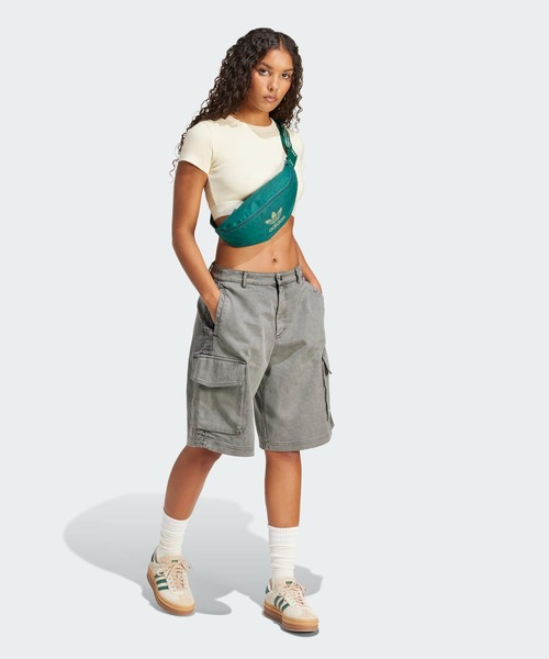 まとめ買い　adidas Originalsリブ半袖トップ adidas tシャツ リブ半袖トップ / アディダスオリジナルス