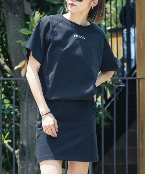 RVCA ワンピース レディース MINI RAGLAN TEE DRESS 「2025年夏