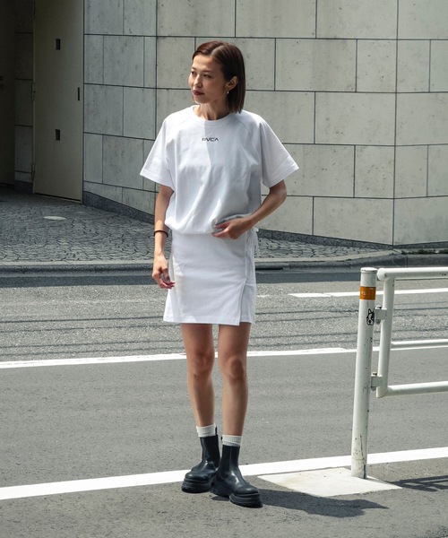 【関税込み】RVCA レディース EASY STREET ワンピース OUTLET】RVCA レディース MINI RVCA HOODIE ST DRESS ワンピース