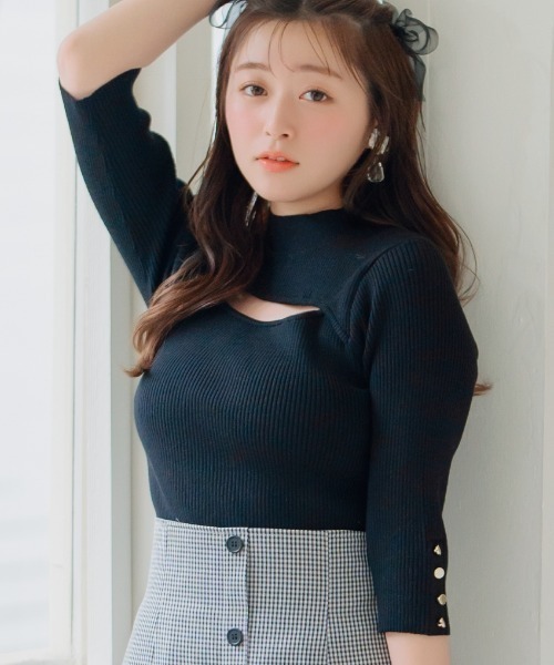 WILLSELECTION（ウィルセレクション） ニット セーター デコルテ