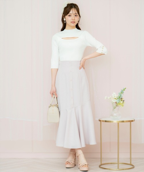 WILLSELECTION ニット WILLSELECTION（ウィルセレクション） ニット セーター リボンレース