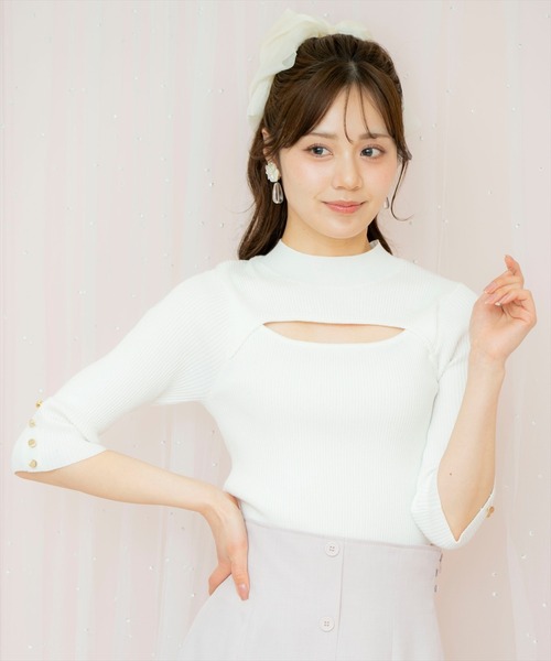 【ウィルセレクション】フェレット30オフタートルニット WILLSELECTION（ウィルセレクション）の「フェレットオフタートル