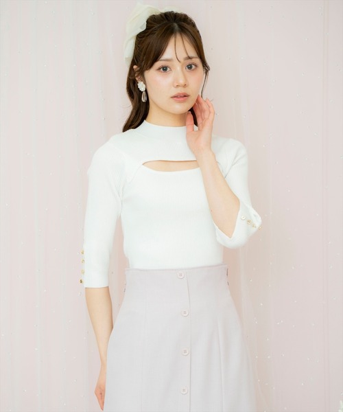 WILLSELECTION（ウィルセレクション） ニット セーター デコルテ