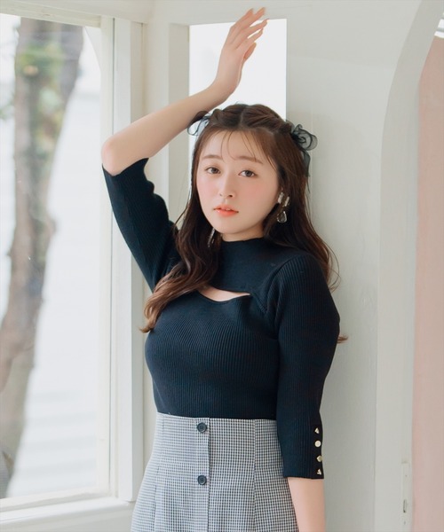 ウィルセレクション♡ニット WILLSELECTION（ウィルセレクション） ニット セーター デコルテ